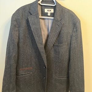 Joseph Abboud Charcoal Gray Tweed Sport Coat